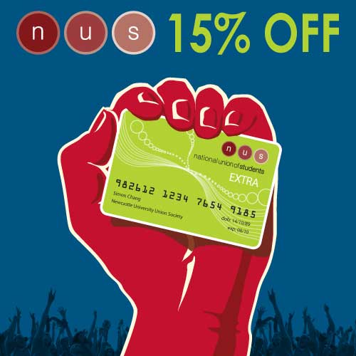 Student Discount -15% OFF